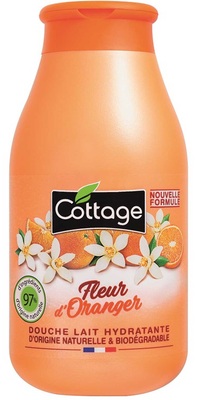 Молочко для душа Cottage Moisturizing Shower Milk увлажняющее Апельсиновый цвет, 250 мл