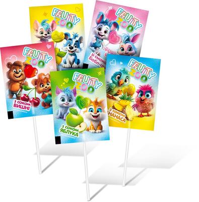 Леденцы Табула Вита Fruity Zoo с витаминами ассорти №120
