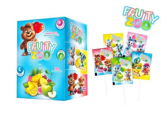 Леденцы Табула Вита Fruity Zoo с витаминами ассорти №120