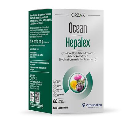 Гепалекс Оушен Orzax Hepalex Ocean м'які капсули по 172 мг №60 (10х6)