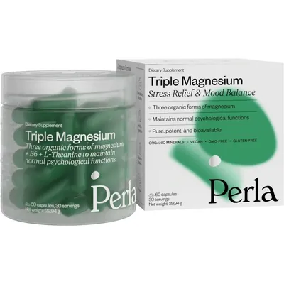 Антистрес Perla Helsa Triple Magnesium капсули по 998 мг №60