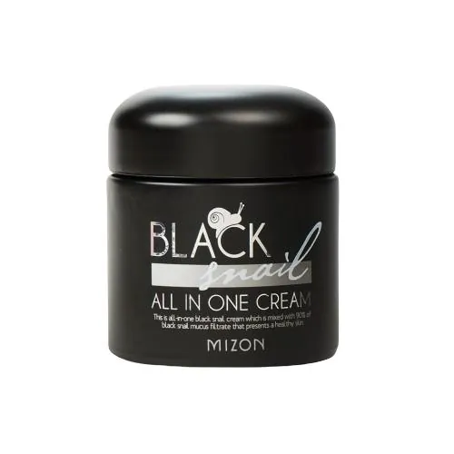 Крем для обличчя Mizon Black Snail All In One поживний з фільтратом муцина равлика, 75 мл