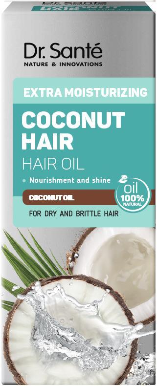 Масло для волос Dr.Sante Coconut Hair экстраувлажнение, 50 мл