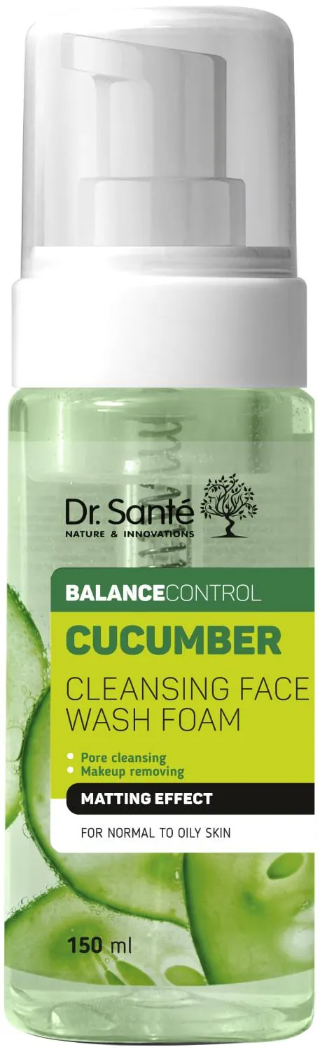 Пінка для вмивання Dr.Sante Cucumber Balance Control, 150 мл