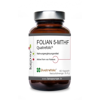 Фолиевая кислота 5-MTHF Quatrefolic(R) капсулы №60 в бан.