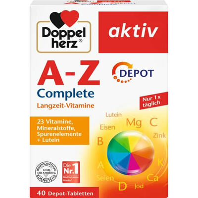 Доппельгерц актив A-Z депо таблетки №40 (10х4)
