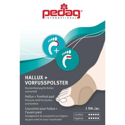 Бандаж вальгусный Pedag Hallux-Vorfusspolster 279 эластичный с силиконовой вставкой, размер L/XL