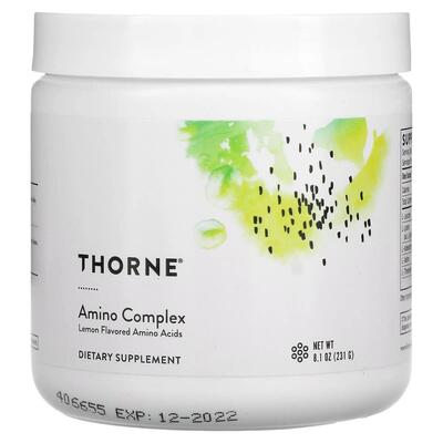 Комплекс аминокислот Thorne Research Amino Complex вкус лимона, 231 г