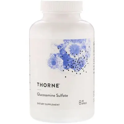 Глюкозамін сульфат Thorne Research Glucosamine Sulfate, 180 капсул