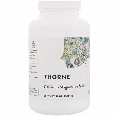 Кальций и магний малат Thorne Research Calcium-Magnesium Malate, 240 капсул