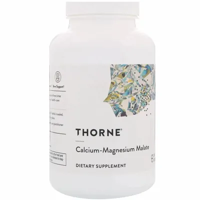 Кальцій та магній малат Thorne Research Calcium-Magnesium Malate, 240 капсул