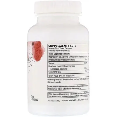 Комплекс здоров'я серця Thorne Research Heart Health Complex, 90 капсул