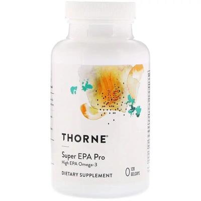 Омега-3 Thorne Research Super EPA Pro, 120 капсул