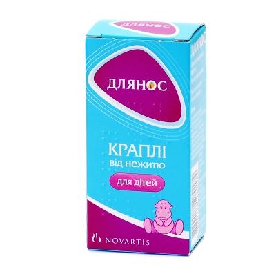 Длянос капли наз. 0.05 % по 10 мл во флак.