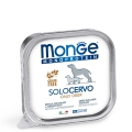 Корм вологий для собак Monge Dog Solo Only Deer оленина, 150 г