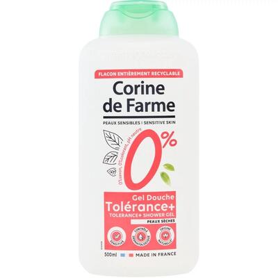 Гель для душа Corine de Farme Pure 0% для сухой кожи, 500 мл