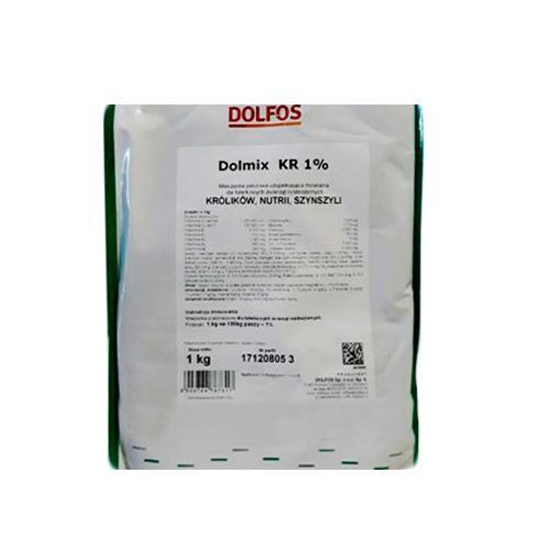 Премикс Dolfos Dolmix KR 1% для кролей, нутрий, шиншилл, 1 кг