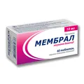 Мембрал таблетки, в/плів. обол. по 10 мг №60 (10х6)