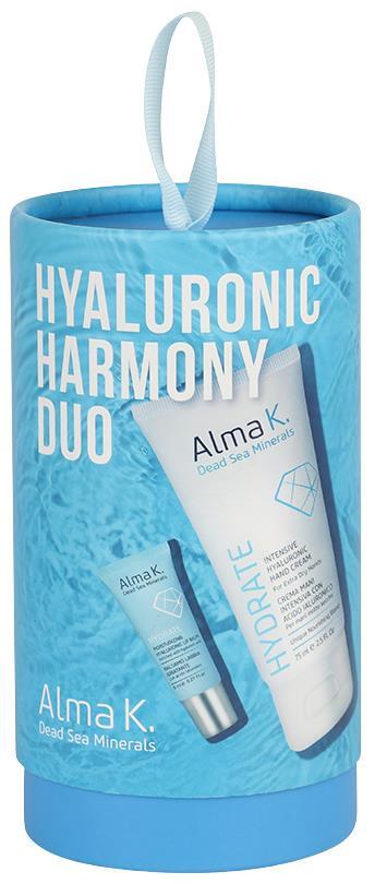 Набір Alma K. Hyaluronic Harmony Duo (крем для рук 75 мл + бальзам для губ 8 мл)