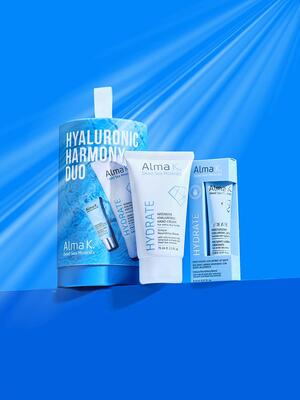 Набір Alma K. Hyaluronic Harmony Duo (крем для рук 75 мл + бальзам для губ 8 мл)