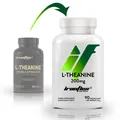L-теанін IronFlex Nutrition L-Theanine Double Strength 200 мг, 90 вегетаріанських капсул