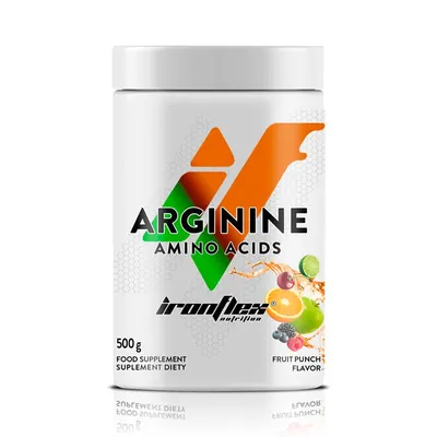 Аргінін IronFlex Nutrition Arginine фруктовий пунш, 500 г