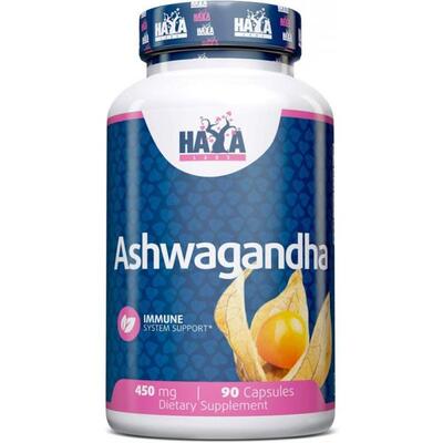 Ашваганда Haya Labs Ashwagandha 450 мг капсулы №90