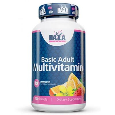 Витаминно-минеральный комплекс Мультивитамин Haya Labs Basic Adult Multivitamin таблетки №100