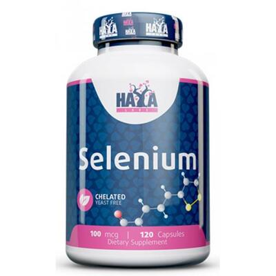 Селен хелатный Haya Labs Chelated Selenium 100 мкг капсулы №120