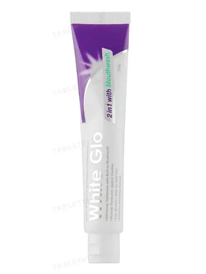 Зубна паста White Glo відбілювальна з ополіскувачем 2 в 1, 100 г