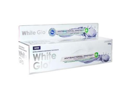 Зубная паста White Glo отбеливающая с антибактериальным эффектом и ополаскивателем 2 в 1, 100 г