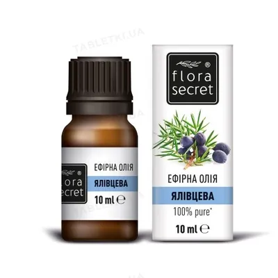 Олія ефірна Flora Secret з ялівця, 10 мл