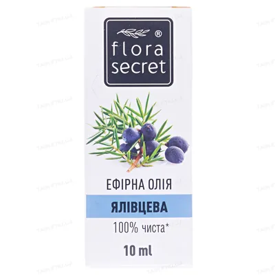 Олія ефірна Flora Secret з ялівця, 10 мл