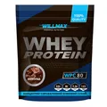 Протеїн сироватковий концентрат Willmax Whey Protein WPC 80, шоколад, 920 г