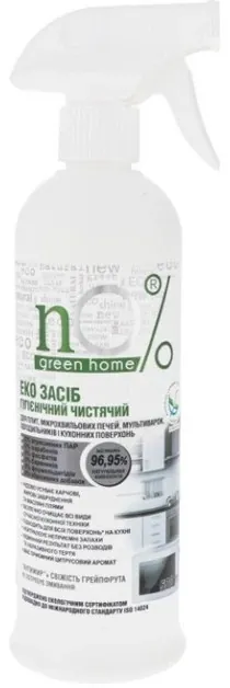 Засіб для чищення nO% Green Home Еко гігієнічний, 500 мл