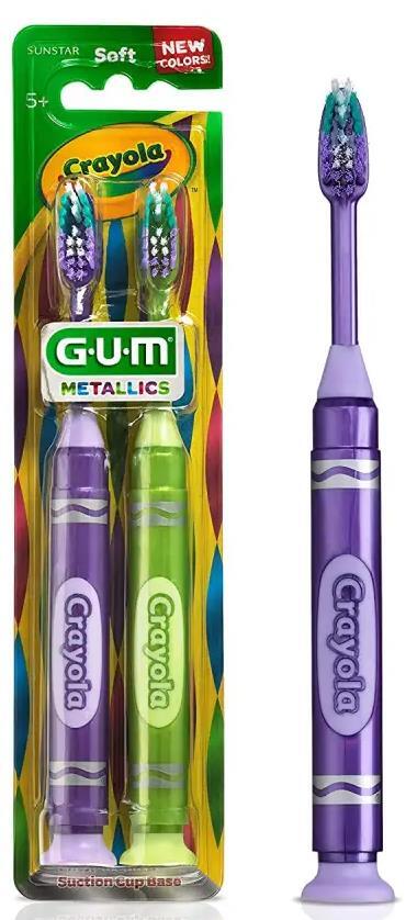 Зубная щетка GUM Crayola детская, 2 шт