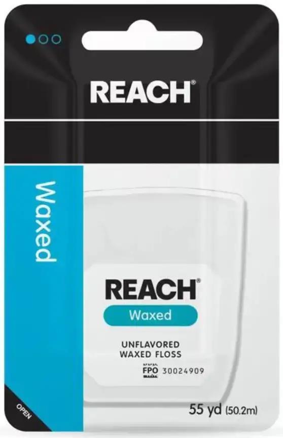 Зубна нитка Reach Waxed Floss, 50 м