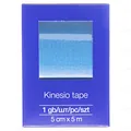 Кінезіо тейп Nordeplast 5 см х 5 м, синій