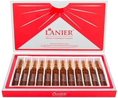Лосьйон Placen Formula Lanier проти випадіння волосся з плацентою та екстрактом алое, 12 шт х 10 мл