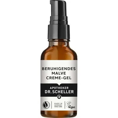 Крем-гель для обличчя Dr.Scheller заспокійливий з екстрактом мальви, 50 мл