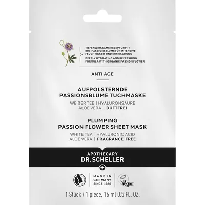 Маска тканинна Dr.Scheller з пасифлорою, 16 мл