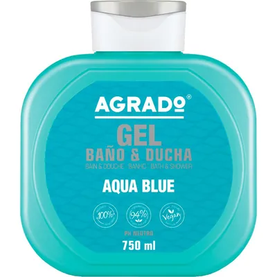 Гель для душу і ванни Agrado Aqua Blue Морська хвиля, 750 мл