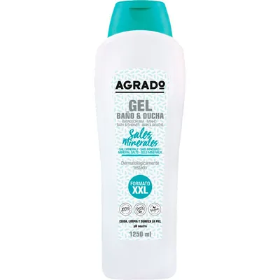 Гель для ванни та душу Agrado XXL Mineral Salts Мінеральні солі, 1250 мл