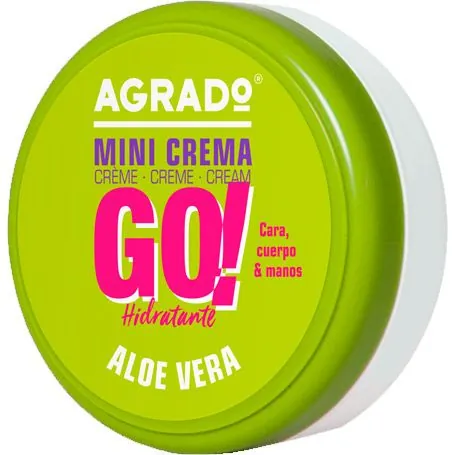 Крем Agrado Go Алое Вера для обличчя та тіла, міні, 50 мл