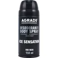 Дезодорант спрей Agrado Ice Sensation Чутлива прохолода чоловічий, 150 мл