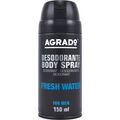 Дезодорант спрей Agrado Fresh Water Свежая вода мужской 150 мл