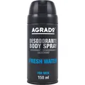 Дезодорант спрей Agrado Fresh Water Свіжа вода чоловічий, 150 мл