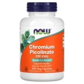 Хром Пиколинат 200 мкг NOW Chromium Picolinate капсулы №250