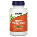 Чорний горіх NOW Black Walnut Hulls 500 мг вег. капсули №100