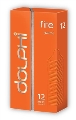 Презервативы Dolphi Lux Fire с разогревающим эффектом для женщин, 12 штук